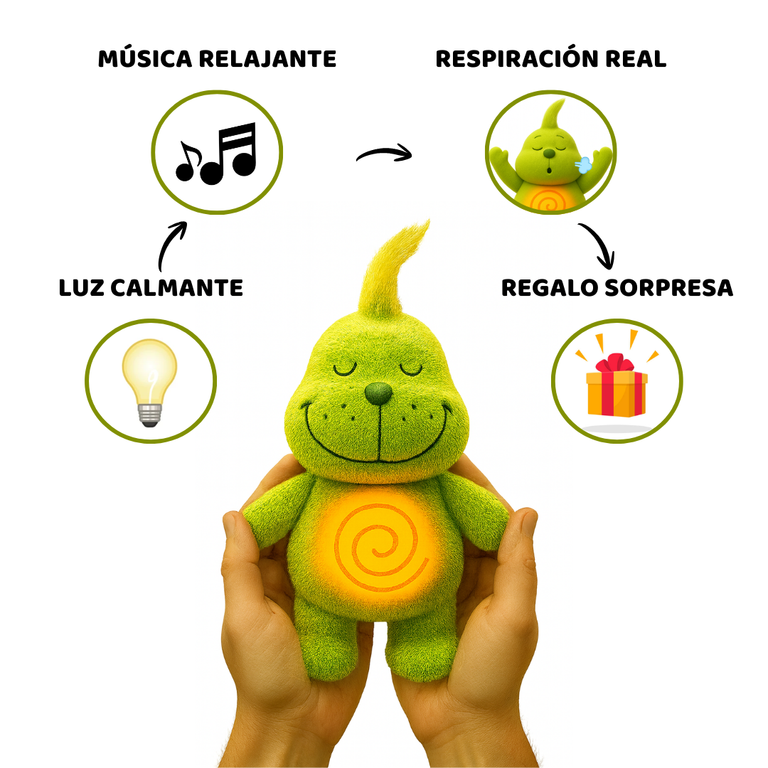 Peluche Calmante que Respira